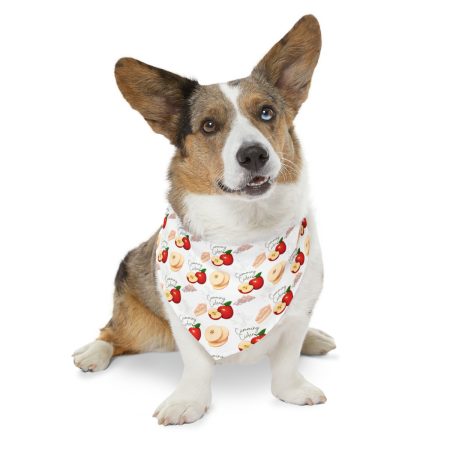 2023 - Cumming Cider Apple Pattern Pet Bandana Collar