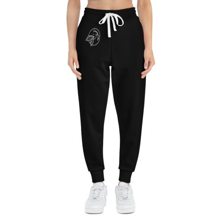 2023 - Cumming Cider White Logo Unisex Athletic Joggers (AOP)