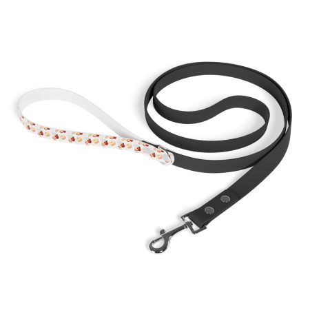 2023 - Cumming Cider Apple Pattern Dog Leash White