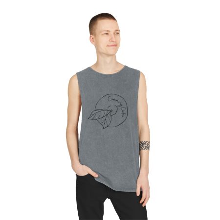 2023 - Cumming Cider Logo Unisex Stonewash Tank Top