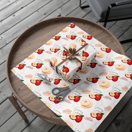 2023 - Cumming Cider White Pattern Gift Wrap Papers (White Paper)