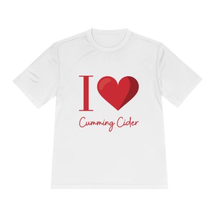 2024 - I Love Cumming Cider Unisex Moisture Wicking Tee
