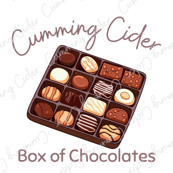 Cumming Cider Box of Chocolates (watermarked)