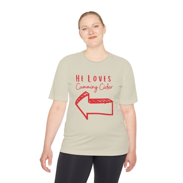 2024 - He Loves Cumming Cider Unisex Moisture Wicking Tee - Image 20