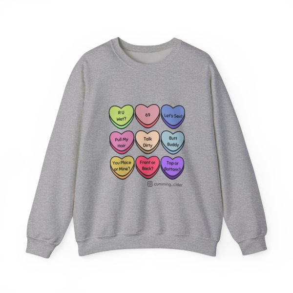 2024 - Conversation Hearts Unisex Heavy Blend™ Crewneck Sweatshirt - Image 21