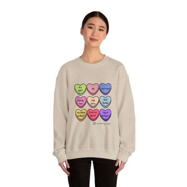 2024 - Conversation Hearts Unisex Heavy Blend™ Crewneck Sweatshirt - Image 19