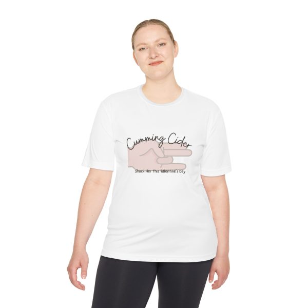 2024 - Shock Her This Valentine's Day Unisex Moisture Wicking Tee - Image 4