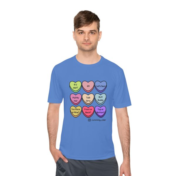 2024 - Conversation Hearts Unisex Moisture Wicking Tee - Image 39