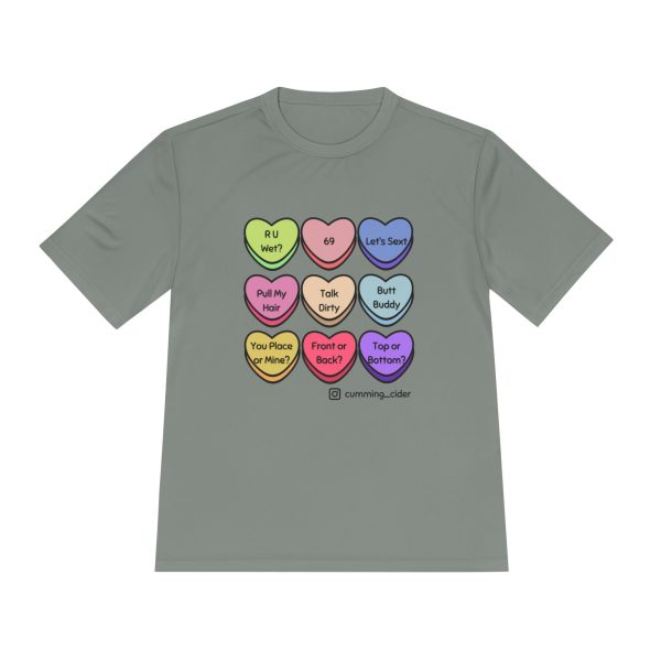 2024 - Conversation Hearts Unisex Moisture Wicking Tee - Image 21
