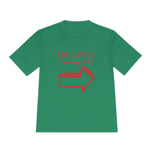 2024 - She Loves Cumming Cider Unisex Moisture Wicking Tee - Image 25