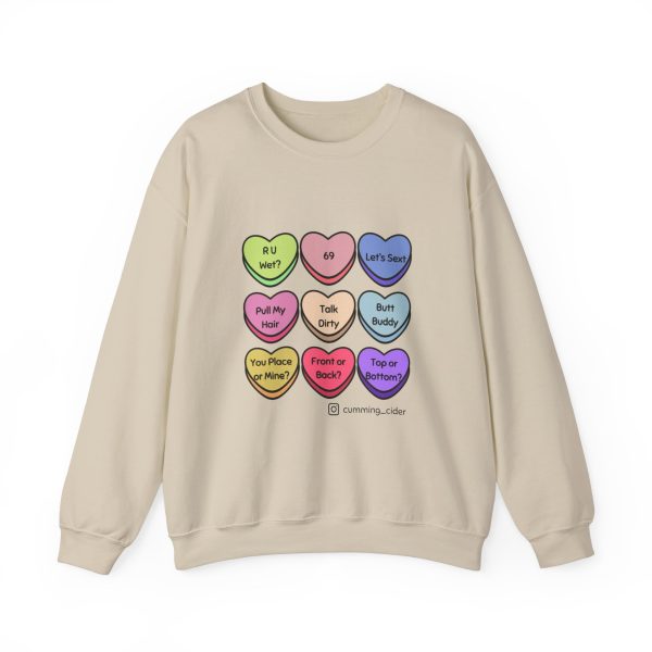 2024 - Conversation Hearts Unisex Heavy Blend™ Crewneck Sweatshirt - Image 16