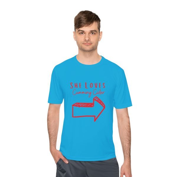 2024 - She Loves Cumming Cider Unisex Moisture Wicking Tee - Image 31