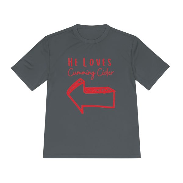 2024 - He Loves Cumming Cider Unisex Moisture Wicking Tee - Image 9