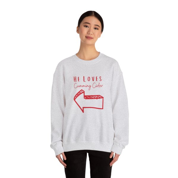 2024 - He Loves Unisex Heavy Blend™ Crewneck Sweatshirt - Image 9