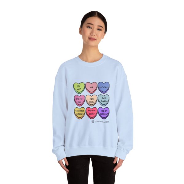2024 - Conversation Hearts Unisex Heavy Blend™ Crewneck Sweatshirt - Image 59
