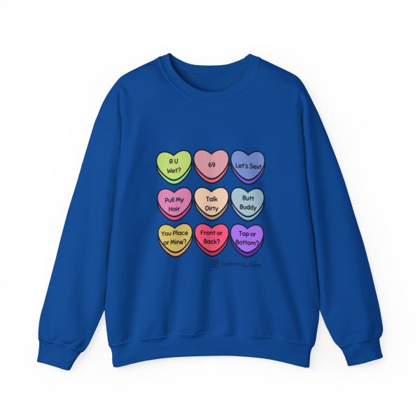 2024 - Conversation Hearts Unisex Heavy Blend™ Crewneck Sweatshirt - Image 61