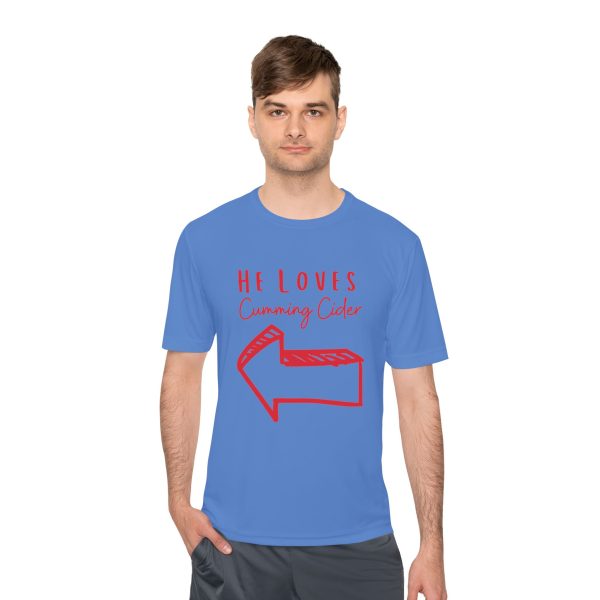 2024 - He Loves Cumming Cider Unisex Moisture Wicking Tee - Image 39