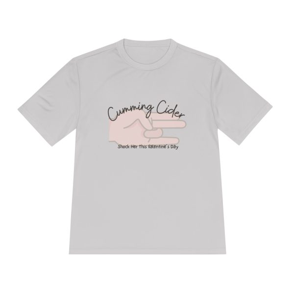 2024 - Shock Her This Valentine's Day Unisex Moisture Wicking Tee - Image 5
