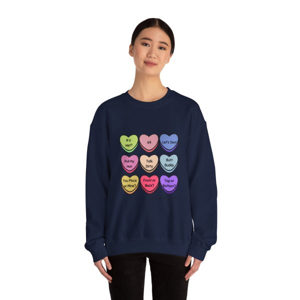 2024 - Conversation Hearts Unisex Heavy Blend™ Crewneck Sweatshirt - Image 69