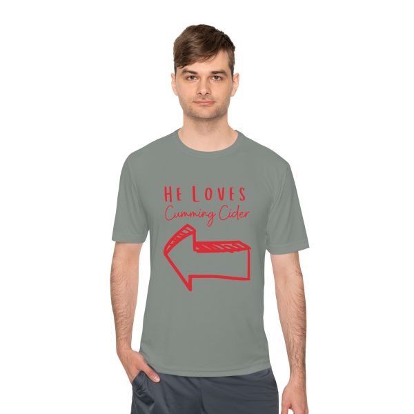 2024 - He Loves Cumming Cider Unisex Moisture Wicking Tee - Image 23