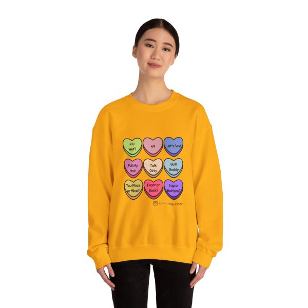 2024 - Conversation Hearts Unisex Heavy Blend™ Crewneck Sweatshirt - Image 29