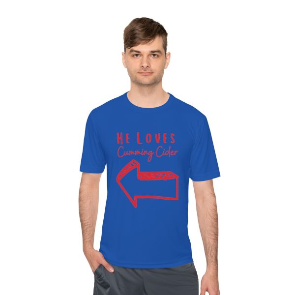 2024 - He Loves Cumming Cider Unisex Moisture Wicking Tee - Image 43