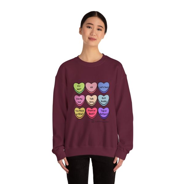 2024 - Conversation Hearts Unisex Heavy Blend™ Crewneck Sweatshirt - Image 39