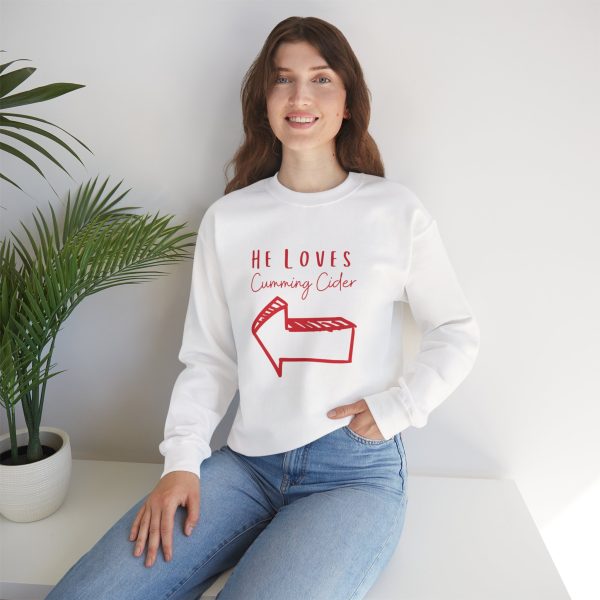 2024 - He Loves Unisex Heavy Blend™ Crewneck Sweatshirt - Image 5