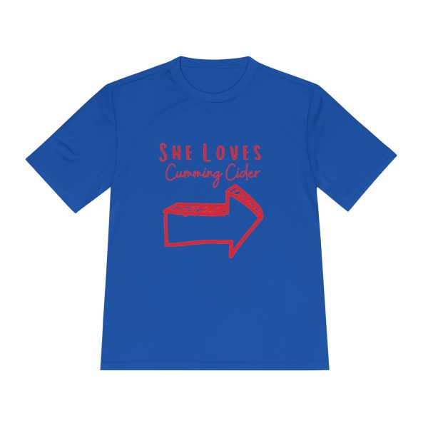 2024 - She Loves Cumming Cider Unisex Moisture Wicking Tee - Image 41