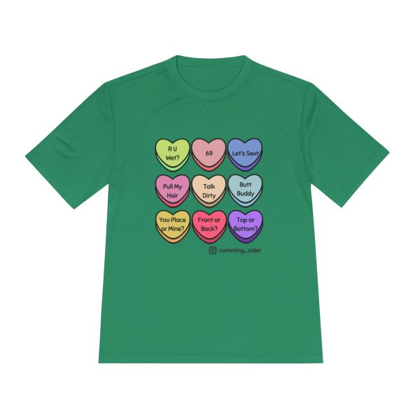 2024 - Conversation Hearts Unisex Moisture Wicking Tee - Image 25
