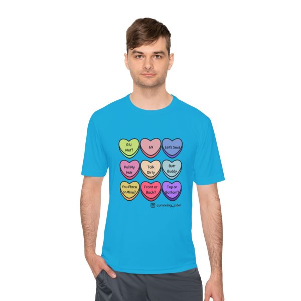 2024 - Conversation Hearts Unisex Moisture Wicking Tee - Image 31