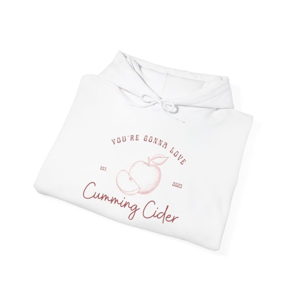 2023 - You're Gonna Love Cumming Cider Heavy Hooded Sweatshirt - Image 4