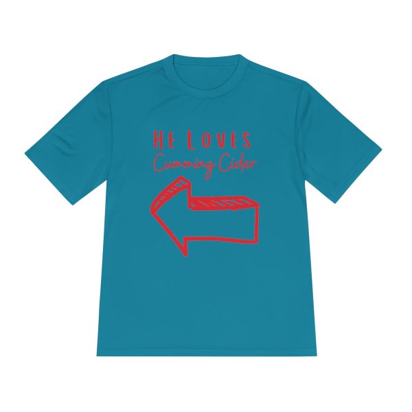 2024 - He Loves Cumming Cider Unisex Moisture Wicking Tee - Image 33