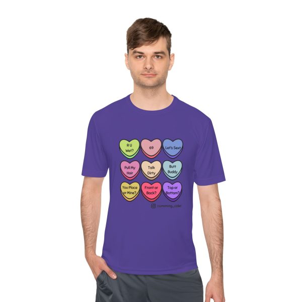 2024 - Conversation Hearts Unisex Moisture Wicking Tee - Image 47