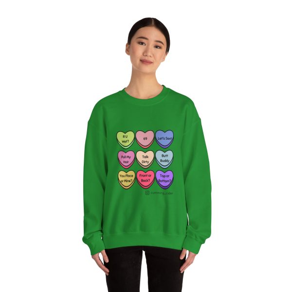2024 - Conversation Hearts Unisex Heavy Blend™ Crewneck Sweatshirt - Image 49