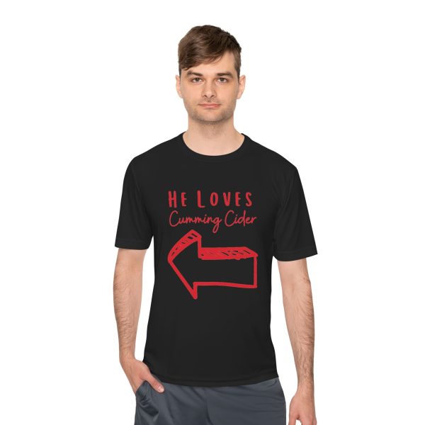 2024 - He Loves Cumming Cider Unisex Moisture Wicking Tee - Image 15