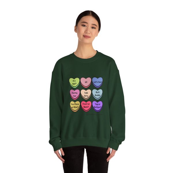 2024 - Conversation Hearts Unisex Heavy Blend™ Crewneck Sweatshirt - Image 44