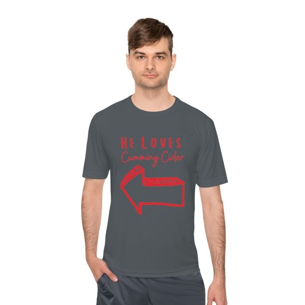 2024 - He Loves Cumming Cider Unisex Moisture Wicking Tee - Image 11