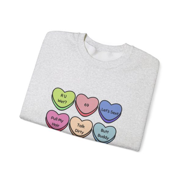2024 - Conversation Hearts Unisex Heavy Blend™ Crewneck Sweatshirt - Image 8