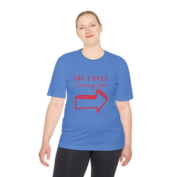 2024 - She Loves Cumming Cider Unisex Moisture Wicking Tee - Image 40
