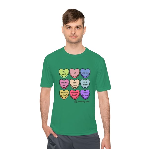 2024 - Conversation Hearts Unisex Moisture Wicking Tee - Image 27