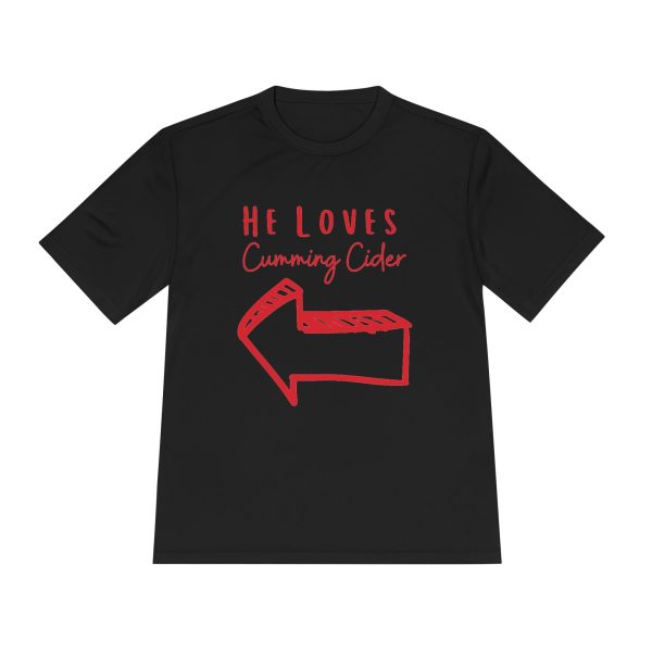 2024 - He Loves Cumming Cider Unisex Moisture Wicking Tee - Image 13