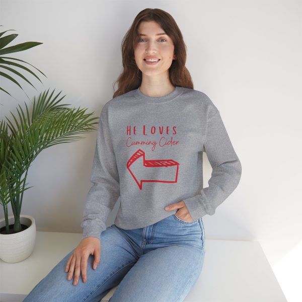 2024 - He Loves Unisex Heavy Blend™ Crewneck Sweatshirt - Image 25