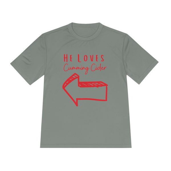 2024 - He Loves Cumming Cider Unisex Moisture Wicking Tee - Image 21