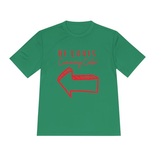2024 - He Loves Cumming Cider Unisex Moisture Wicking Tee - Image 25