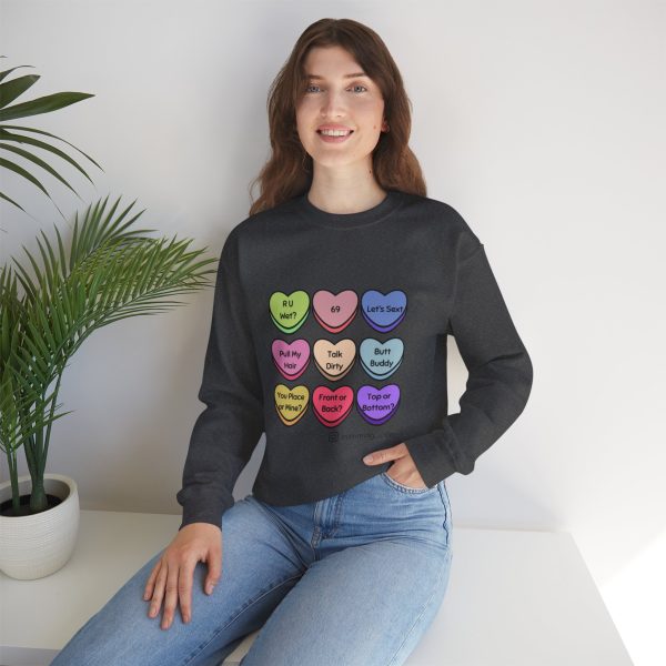 2024 - Conversation Hearts Unisex Heavy Blend™ Crewneck Sweatshirt - Image 55