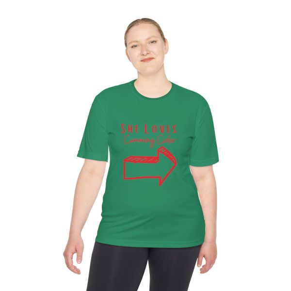 2024 - She Loves Cumming Cider Unisex Moisture Wicking Tee - Image 28