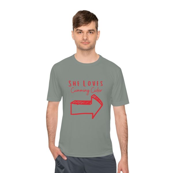 2024 - She Loves Cumming Cider Unisex Moisture Wicking Tee - Image 23