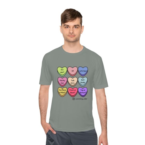 2024 - Conversation Hearts Unisex Moisture Wicking Tee - Image 23