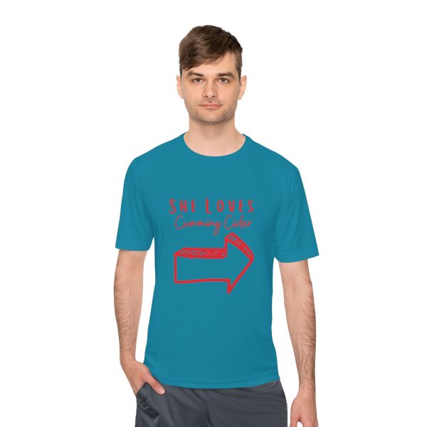 2024 - She Loves Cumming Cider Unisex Moisture Wicking Tee - Image 35
